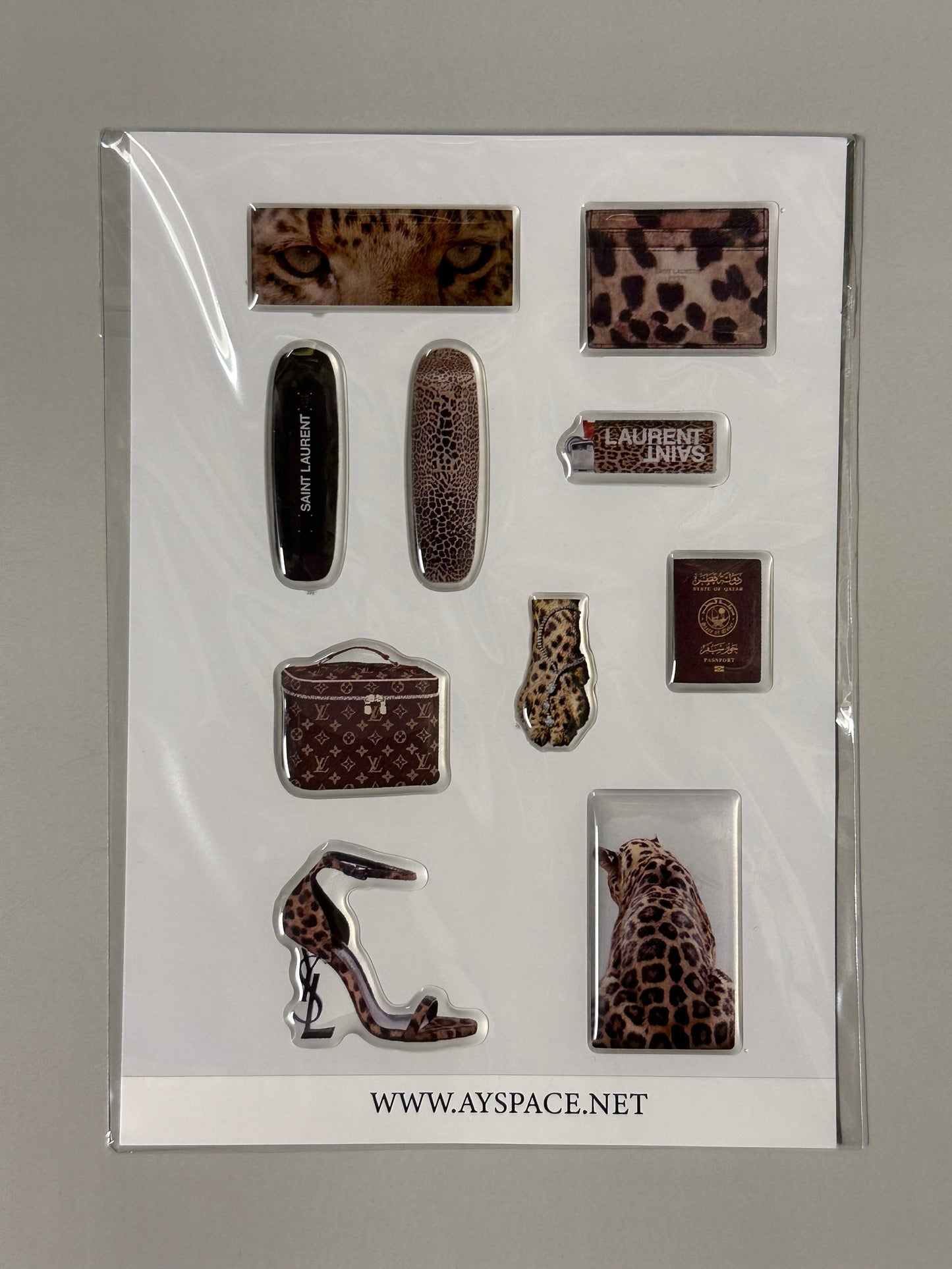 3D stickers