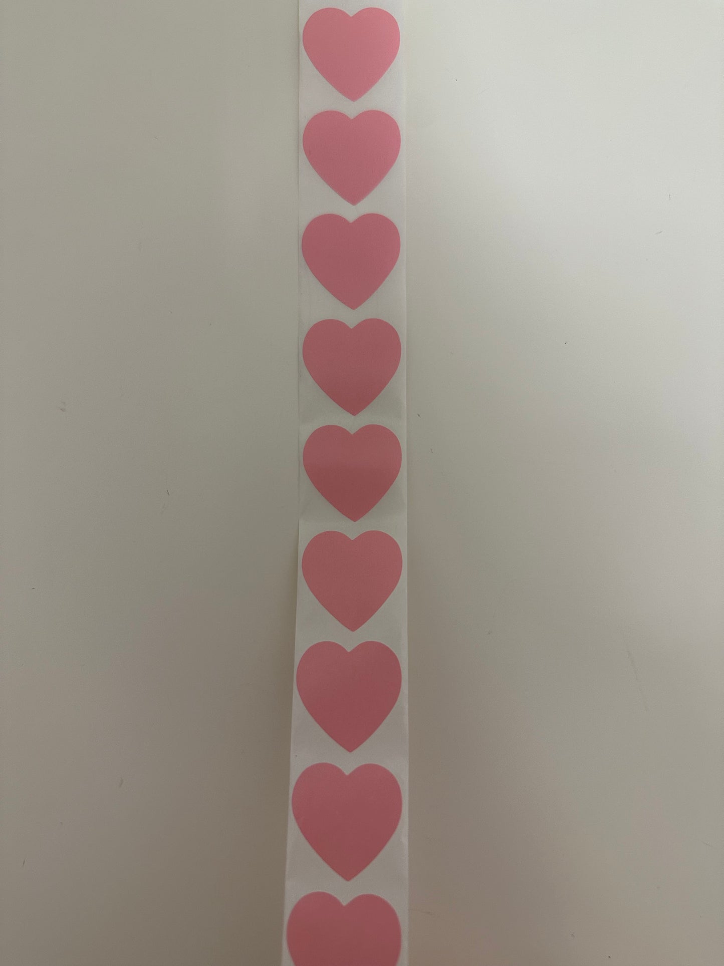 1 heart sticker