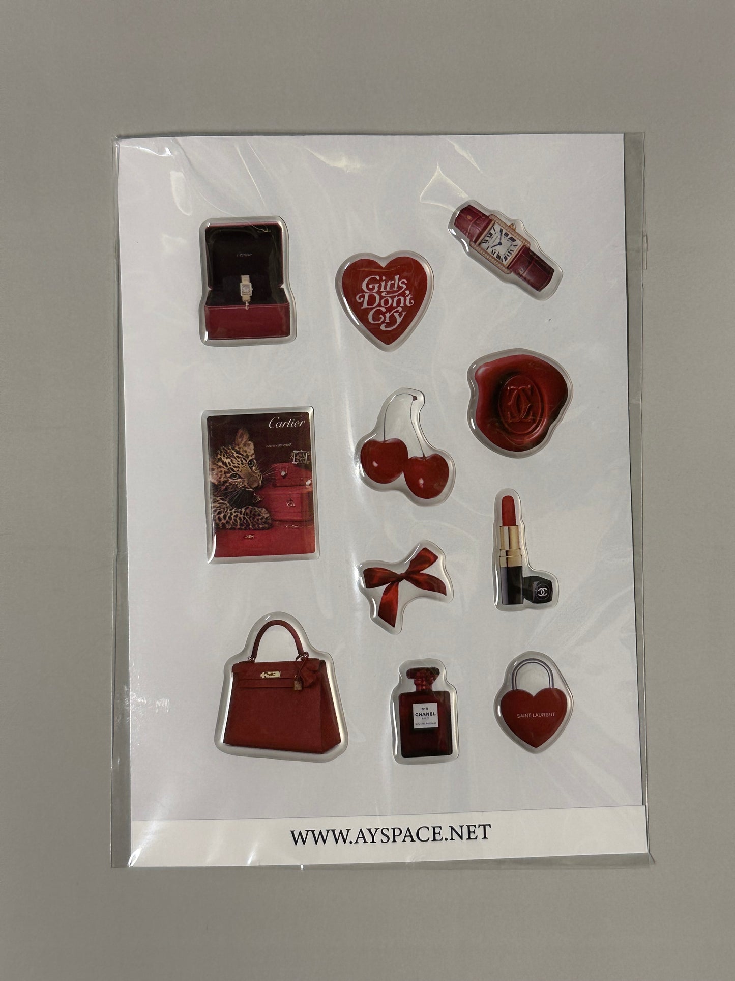 3D stickers