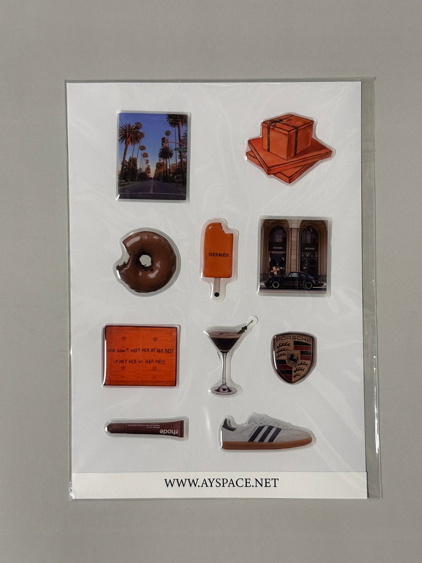 3D stickers