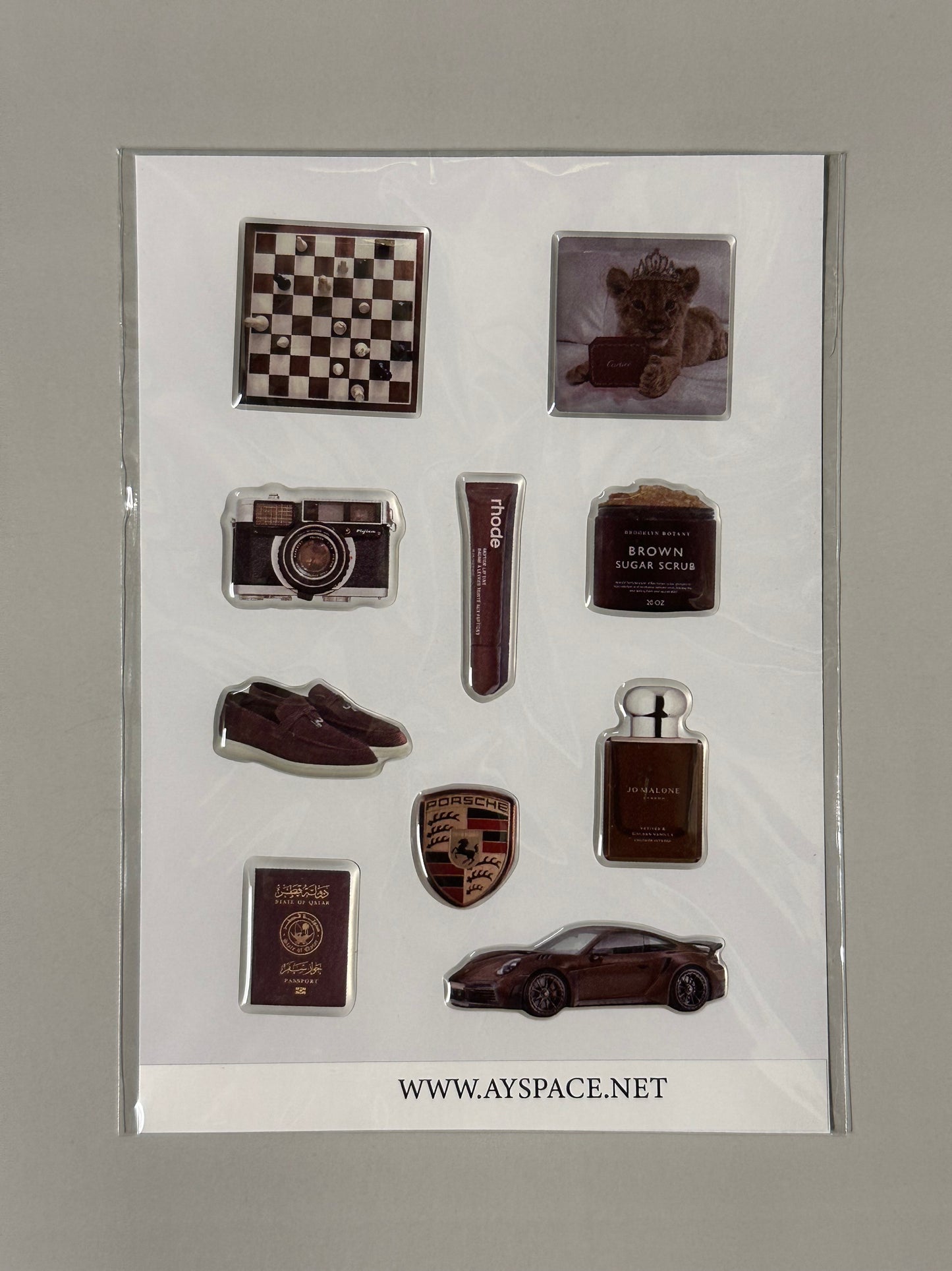 3D stickers