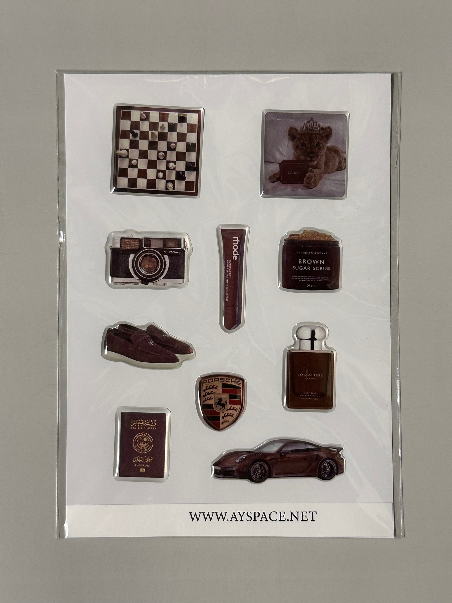 3D stickers