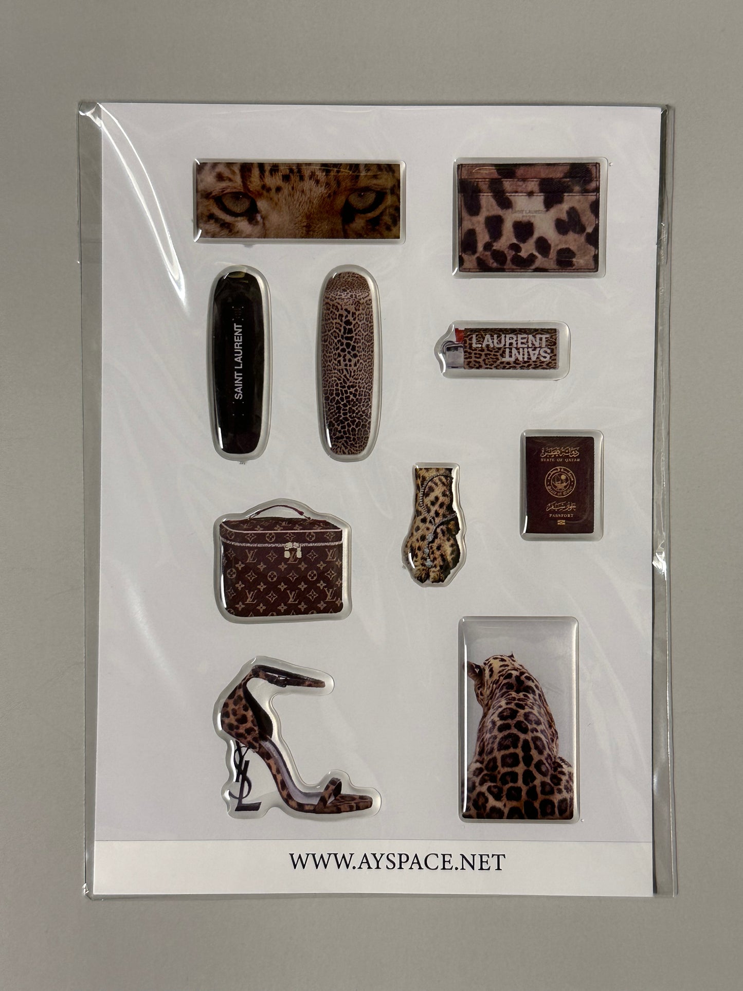 3D stickers