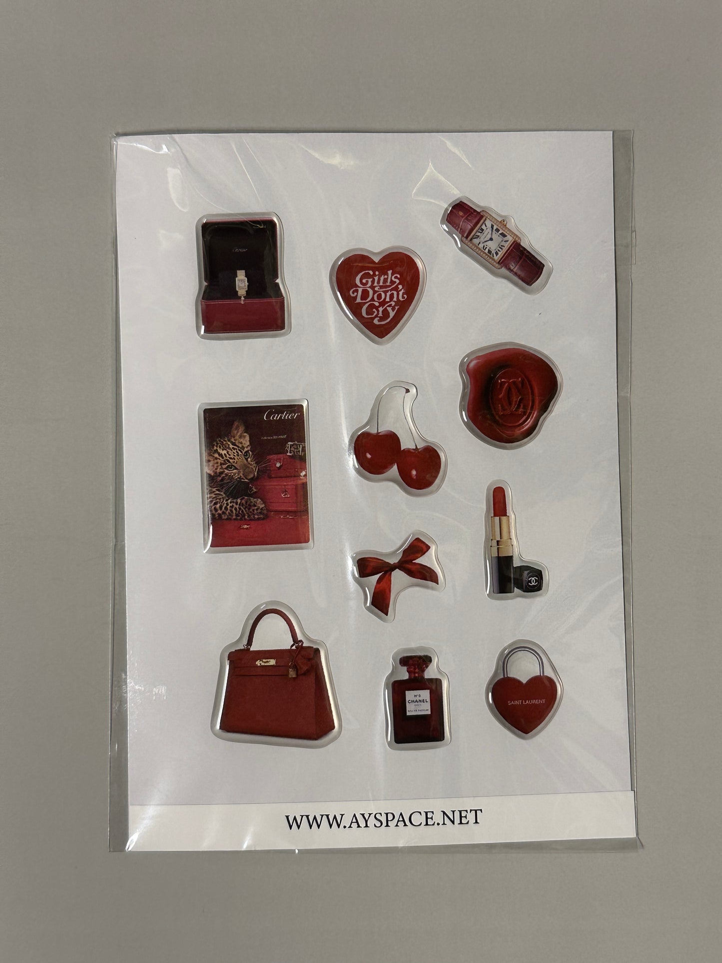 3D stickers