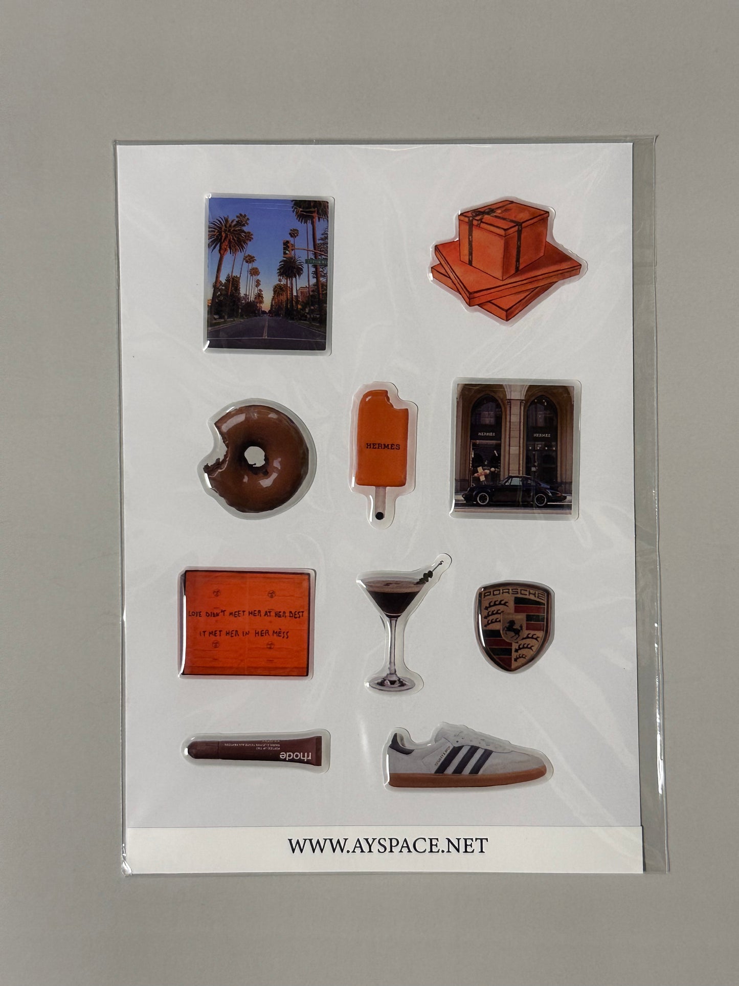 3D stickers