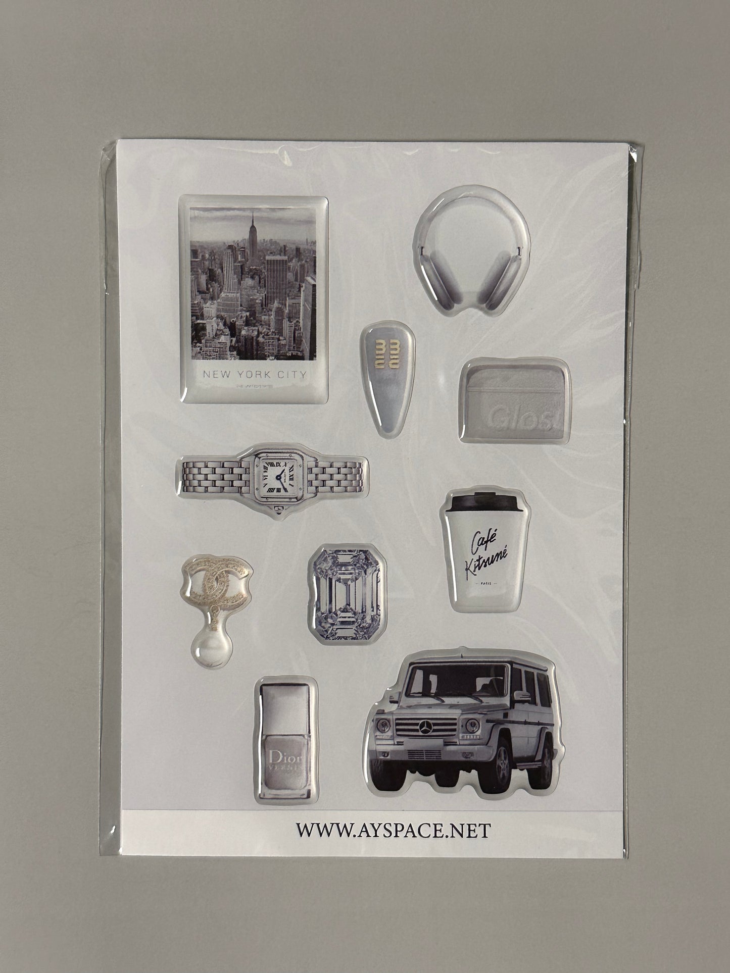 3D stickers