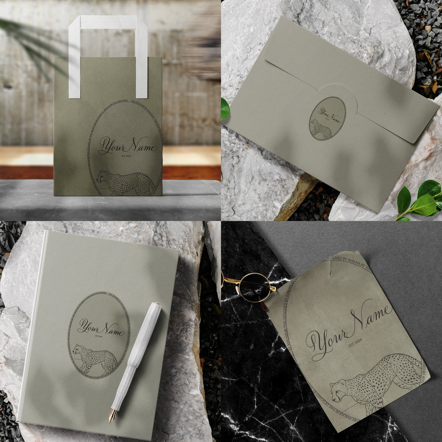 your Name Brand identity ( cheta )
