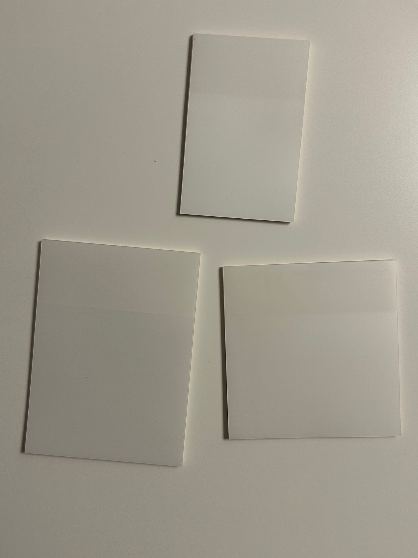 Transparent sticky note
