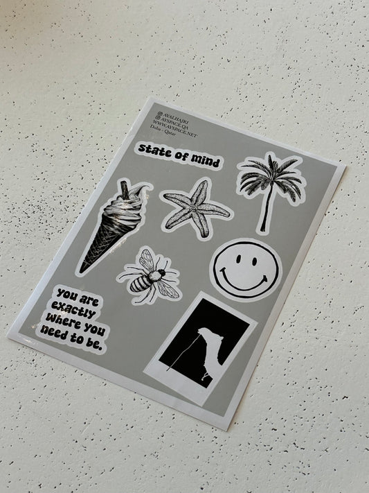 Summer stickers