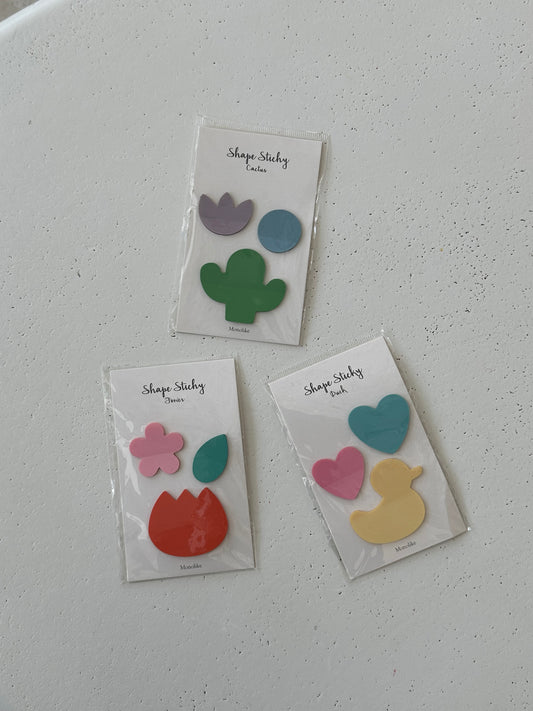 Shapes Sticky note