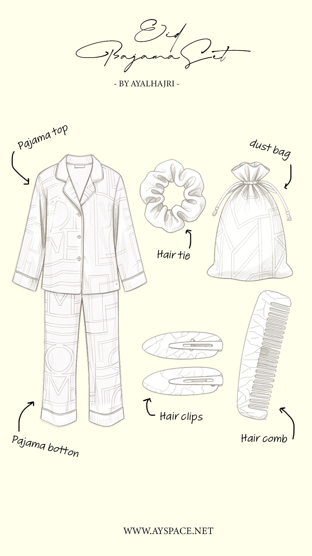 Eid Pajama Set
