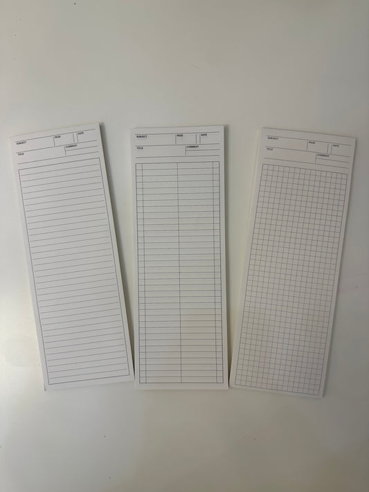 Schedule pad