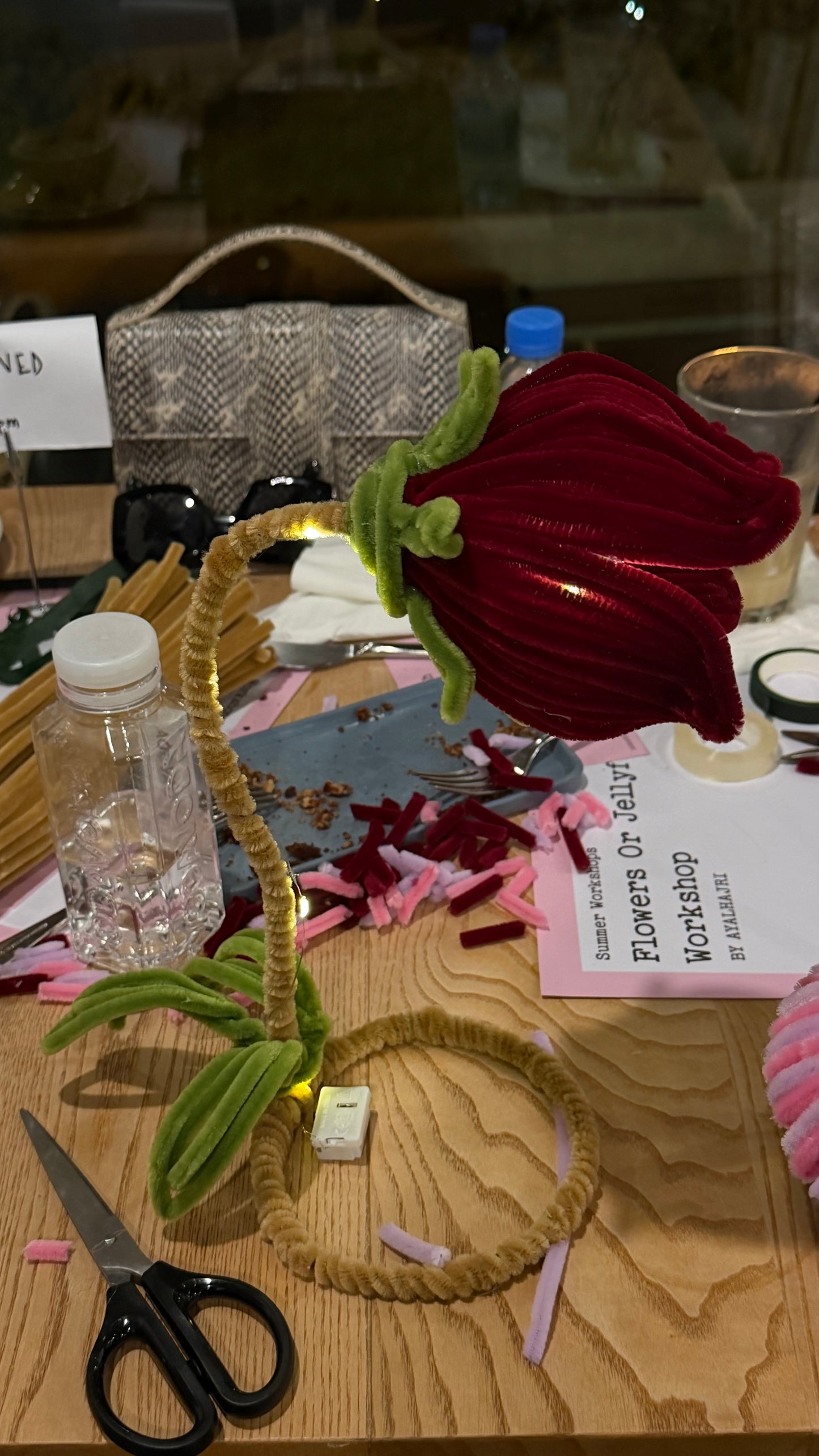 Make ur flower or jellyfish lamp 29/AUG