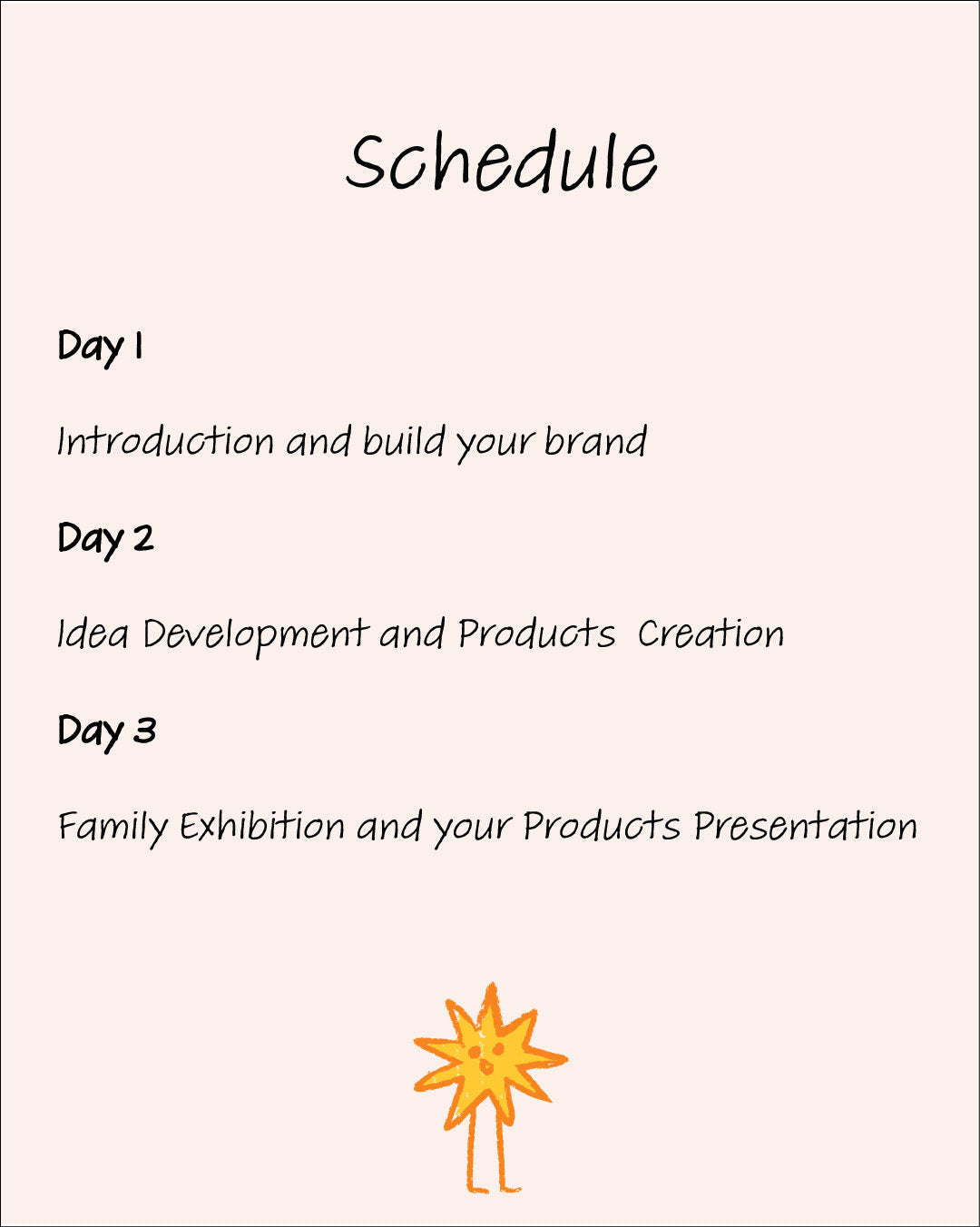 My Little Business Workshop ( 3 Days )