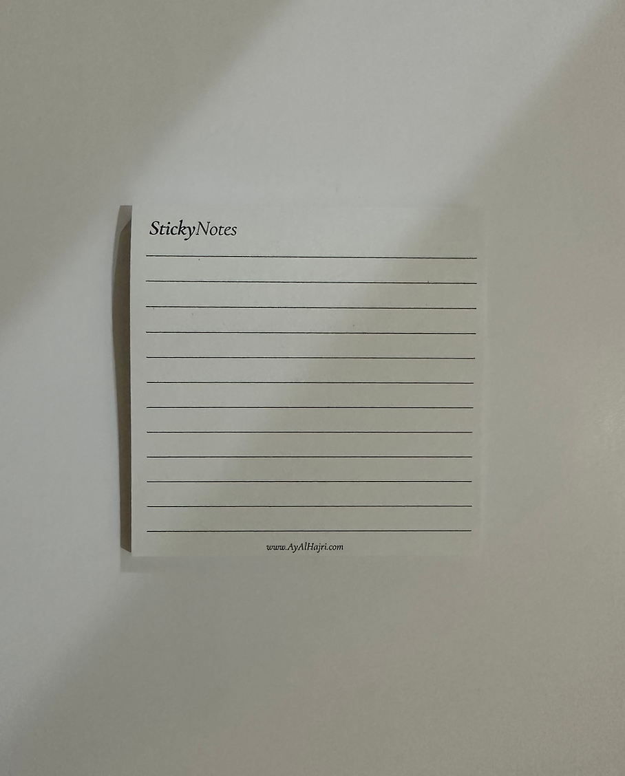 Elsa Steaky Notes Sticky Note – A Y S P A C E